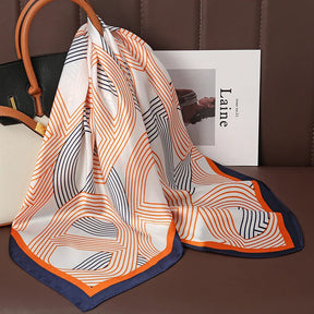 Lenços de Seda - Tamanho 70x70cm Estampas Variadas