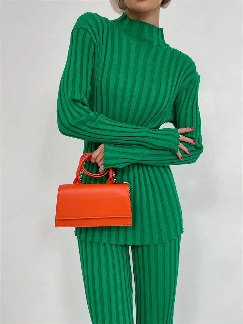 Conjunto de Malha Murmansk - Elegância e Conforto Casual