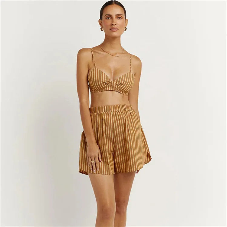 Conjunto 3 peças listrado Tailândia