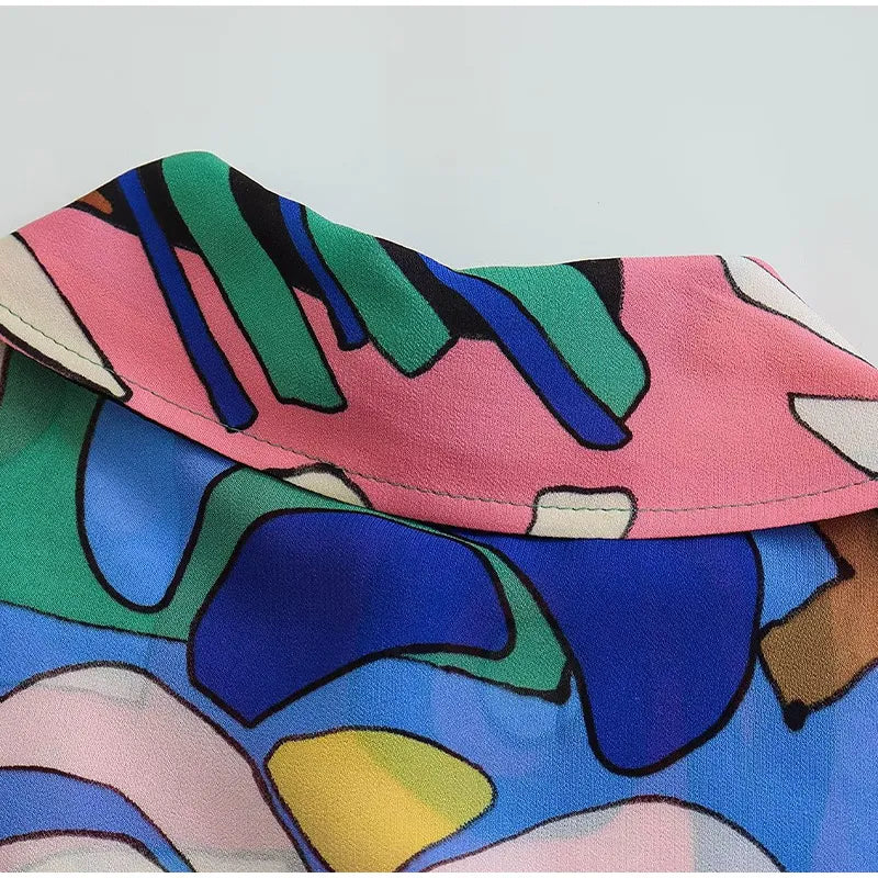 Conjunto camisa manga curta e calça comfort Atiu