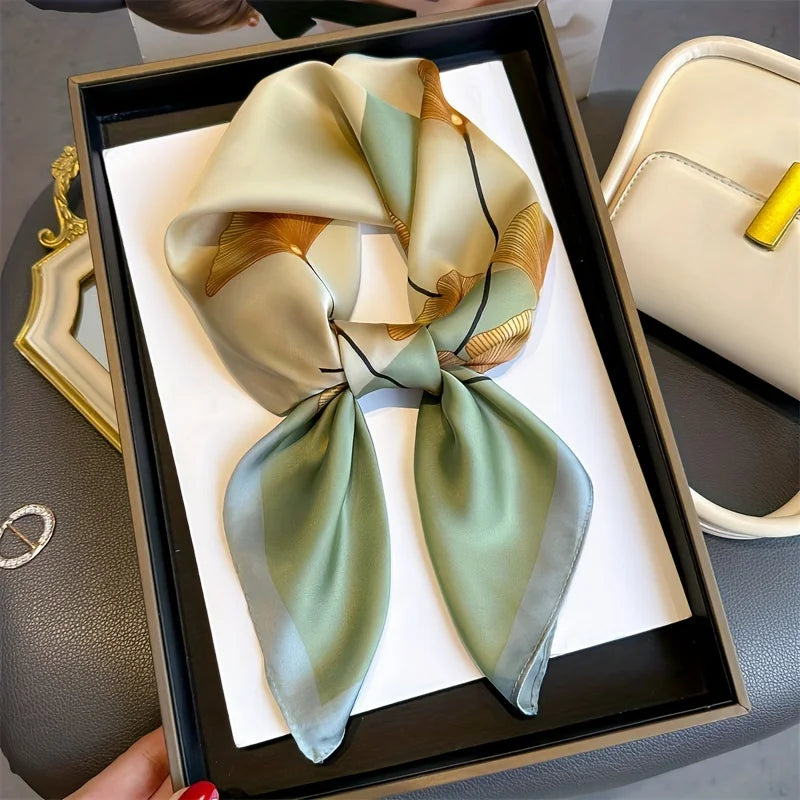 Lenços de Seda - Tamanho 70x70cm Estampas Variadas