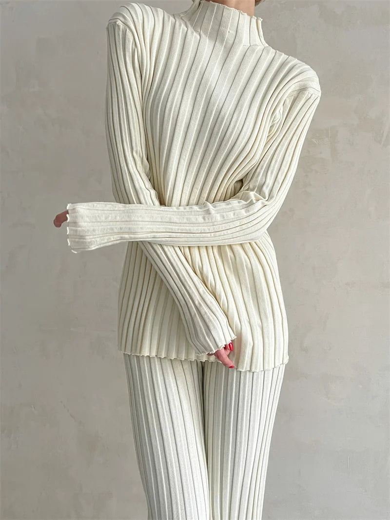 Conjunto de Malha Murmansk - Elegância e Conforto Casual