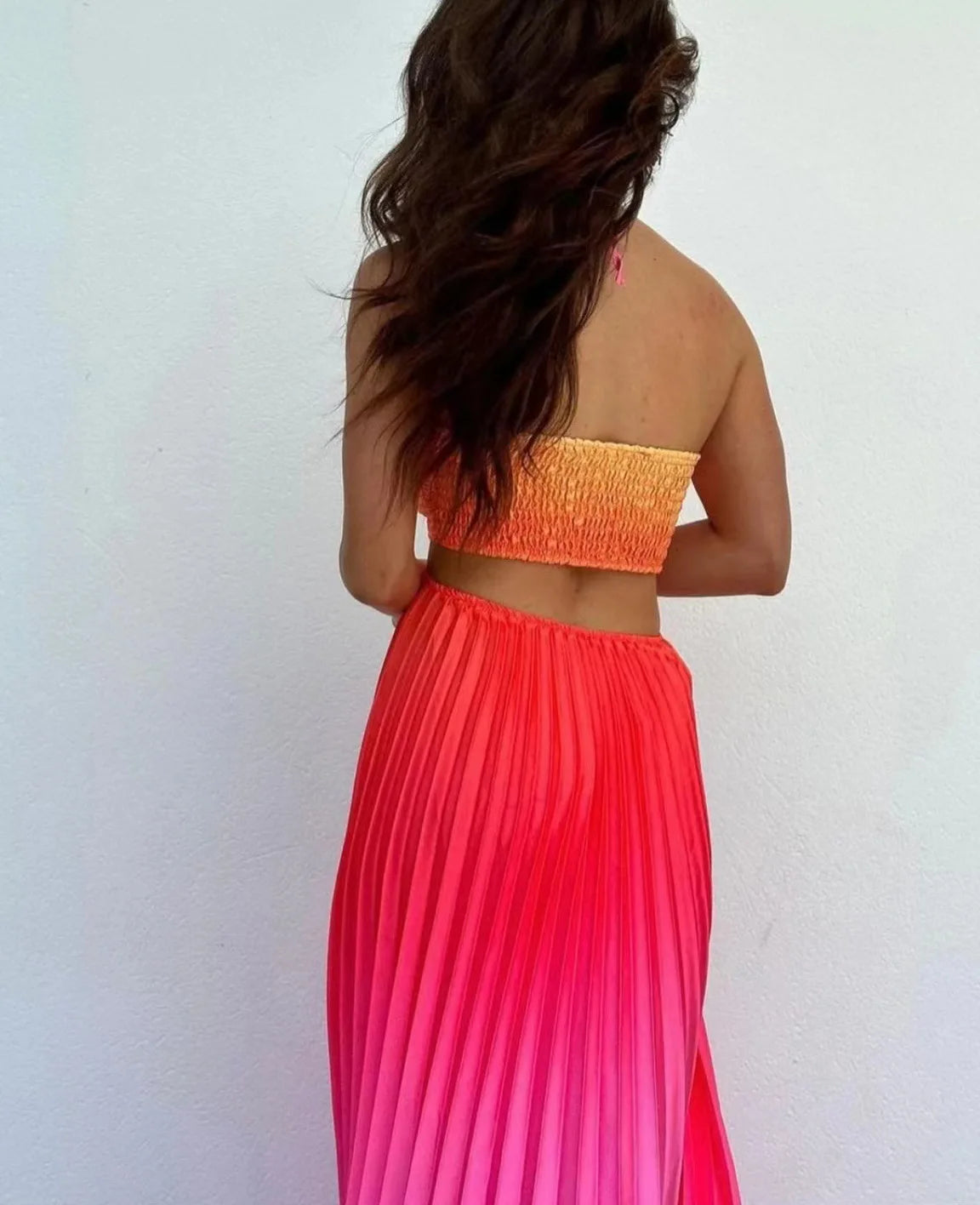 Vestido Brisa – Plissado Degrade