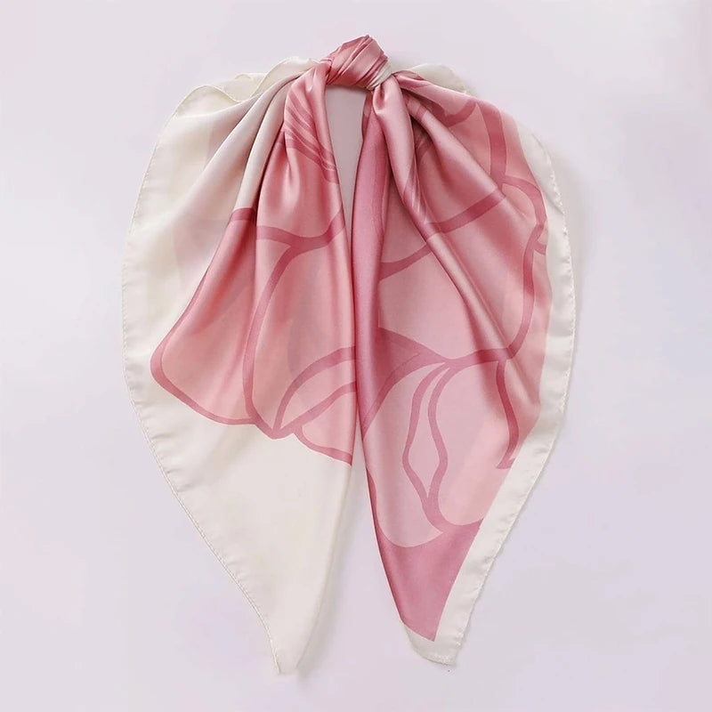 Lenços de Seda - Tamanho 70x70cm Estampas Variadas