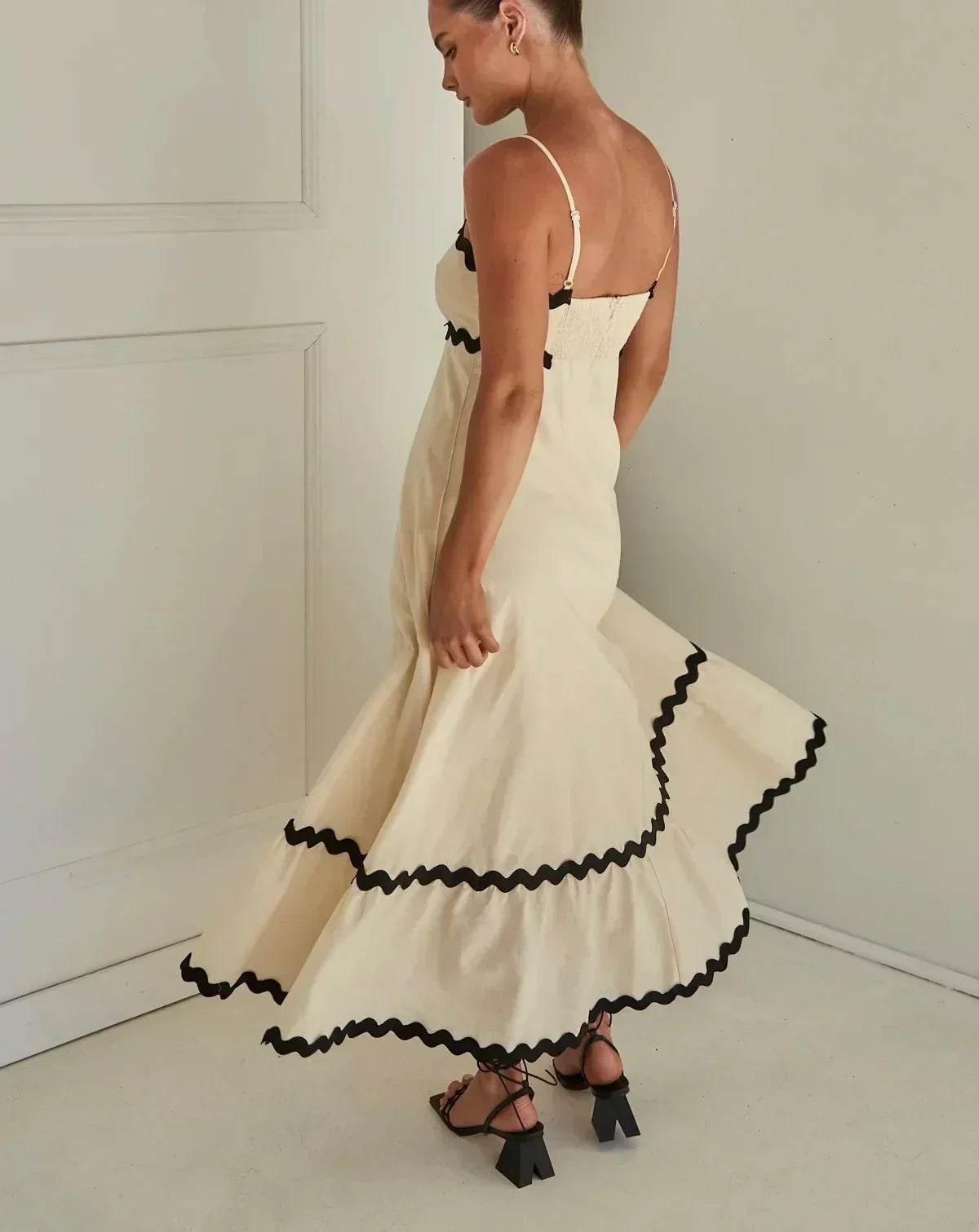 Vestido Longo Creta de Alcinha