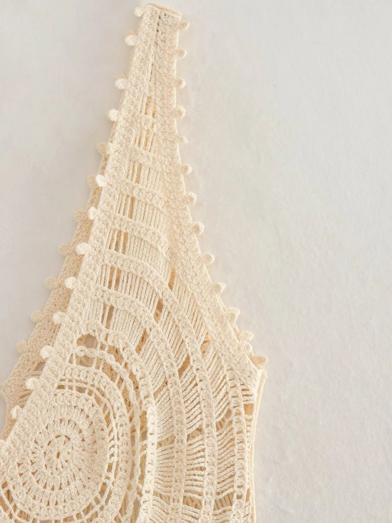 Vestido de crochê Maldivas