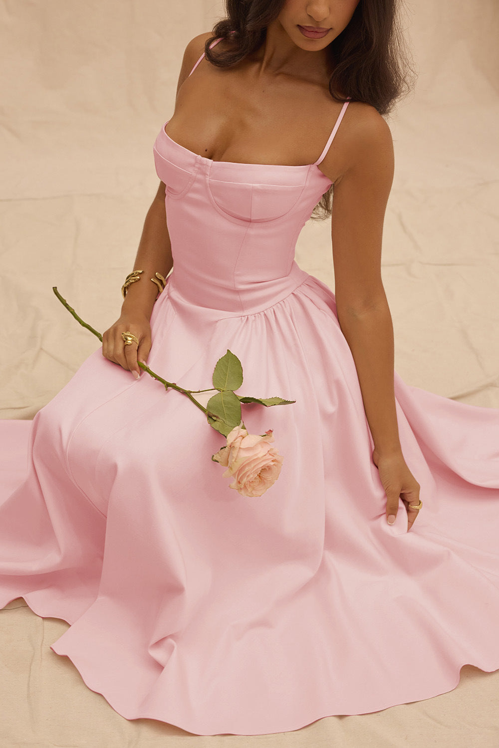 Vestido Midi Meia taça Paris