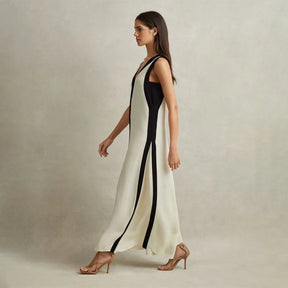 Vestido Maxi Versátil com Decote V Munich