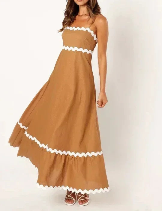 Vestido Longo Creta de Alcinha