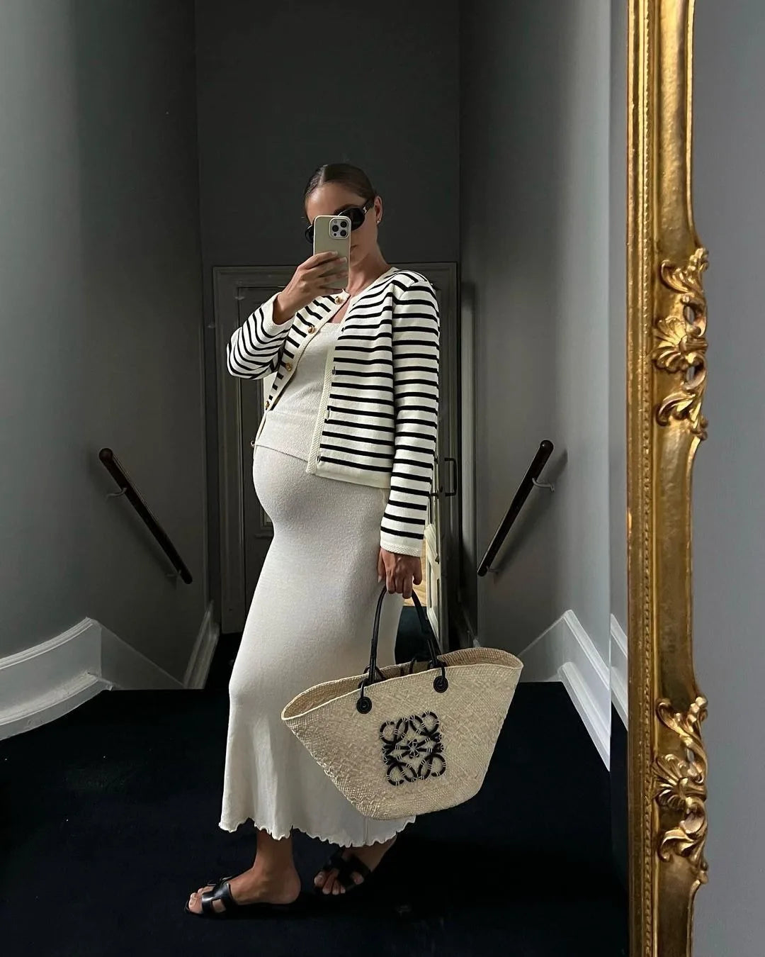 Conjunto Cardigan e Shorts de tricô Atenas