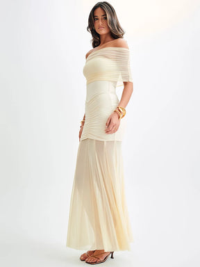 Vestido Montero Ombro a Ombro – Sensualidade e Sofisticação em Cada Detalhe