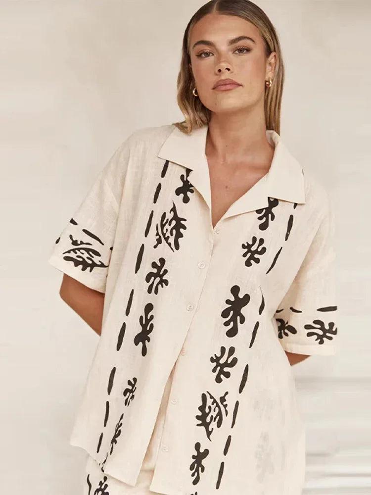 Conjunto Casual Calça e camisa manga curta - Kiev