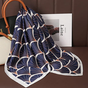 Lenços de Seda - Tamanho 70x70cm Estampas Variadas