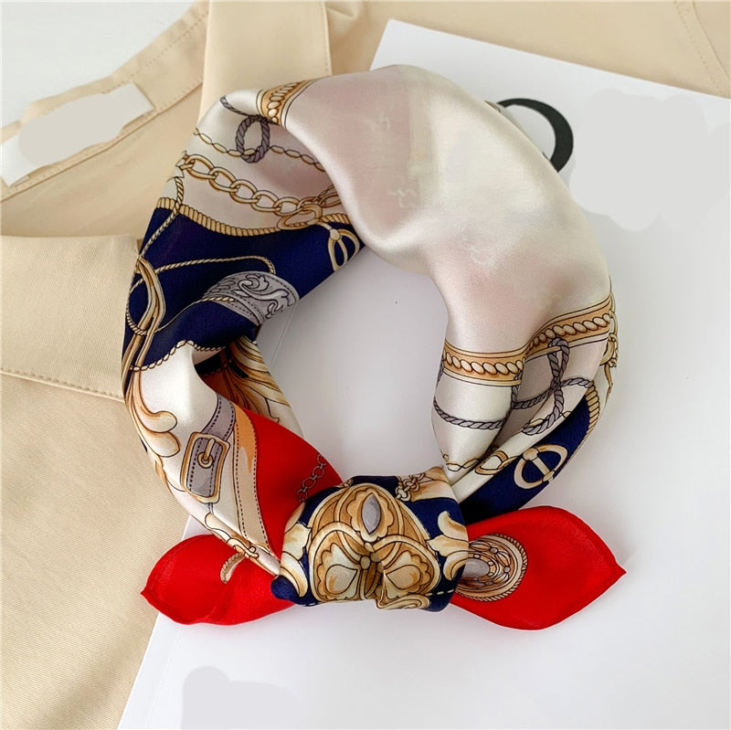 Lenço de seda - Estampas variadas