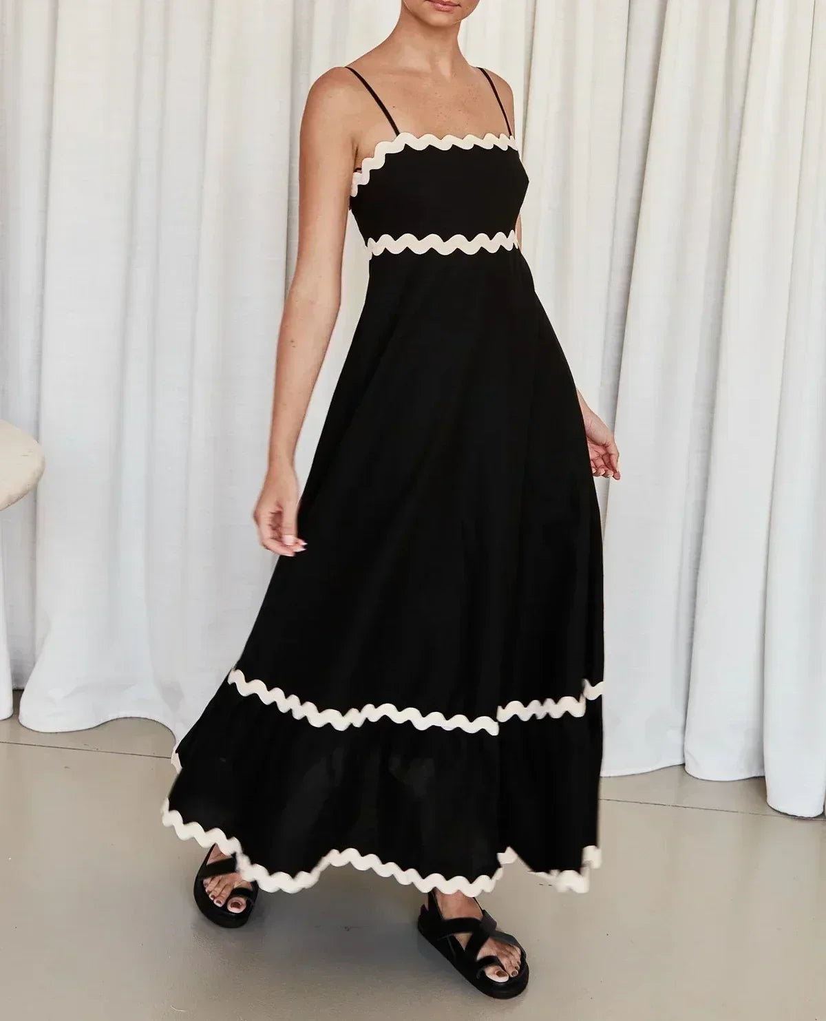 Vestido Longo Creta de Alcinha