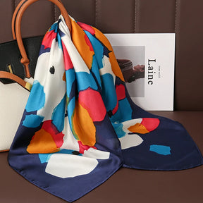 Lenços de Seda - Tamanho 70x70cm Estampas Variadas