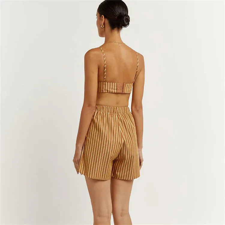 Conjunto 3 peças listrado Tailândia