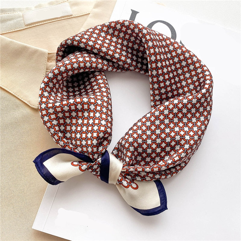 Lenço de seda - Estampas variadas
