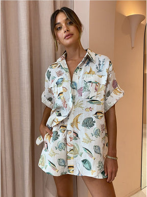 Conjunto Mérida - Shorts e camisa