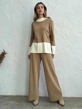 Conjunto Feminino de Malha Churchill 