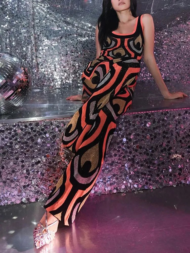 Conjunto Meia-estação em lã de calça e blusa sem manga Los Angeles