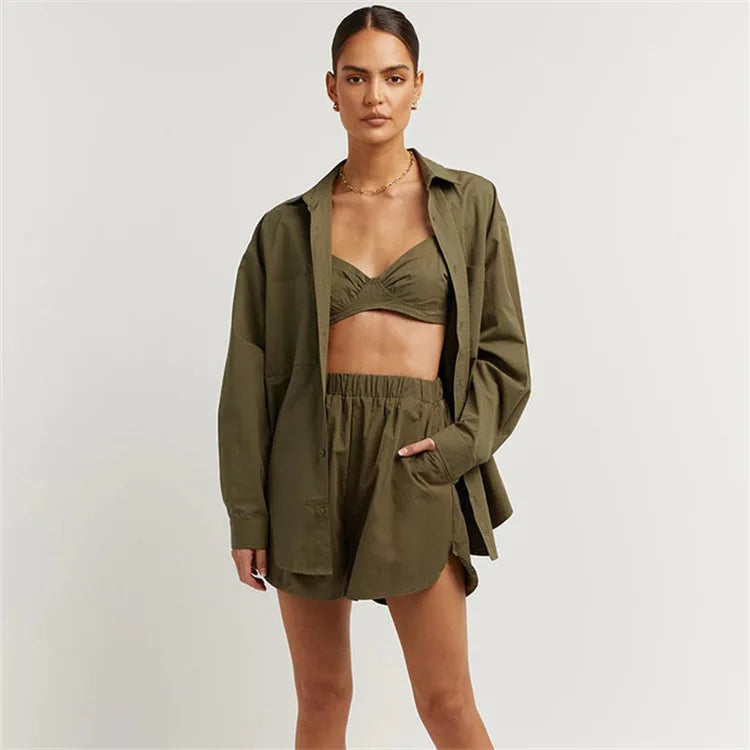 Conjunto 3 peças listrado Tailândia