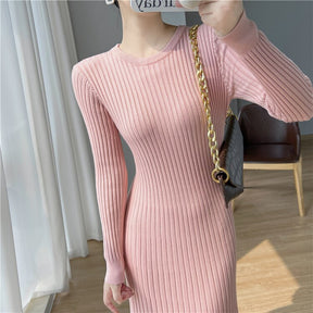 Vestido de lã Elis