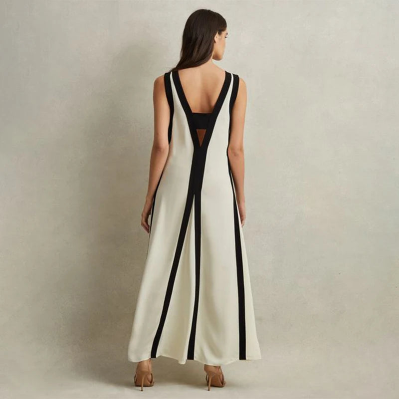 Vestido Maxi Versátil com Decote V Munich