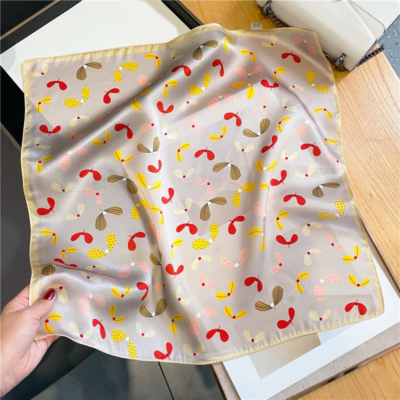 Lenço de seda - Estampas variadas