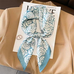 Lenços de Seda - Tamanho 70x70cm Estampas Variadas