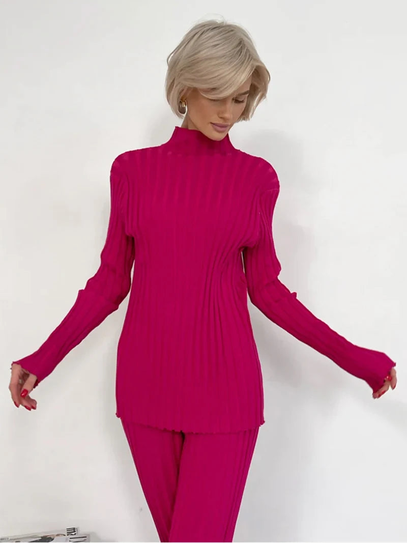 Conjunto de Malha Murmansk - Elegância e Conforto Casual