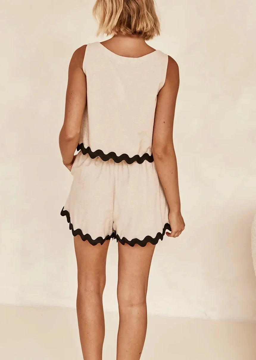 Conjunto Creta - Regata e shorts