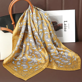 Lenços de Seda - Tamanho 70x70cm Estampas Variadas