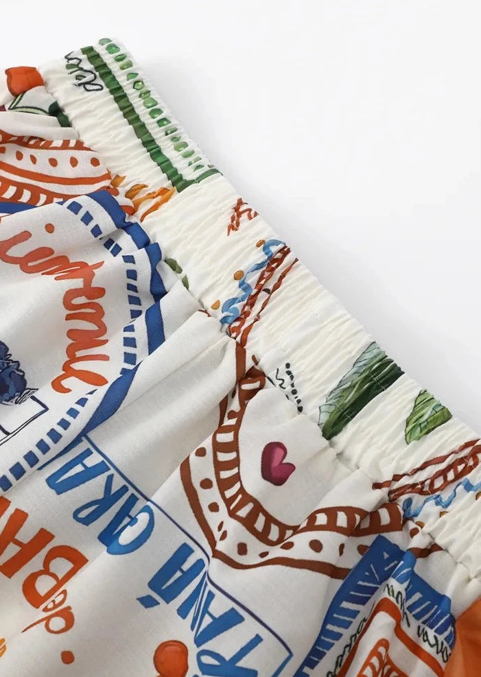 Conjunto Calça ou Shorts e Camisa  Rio