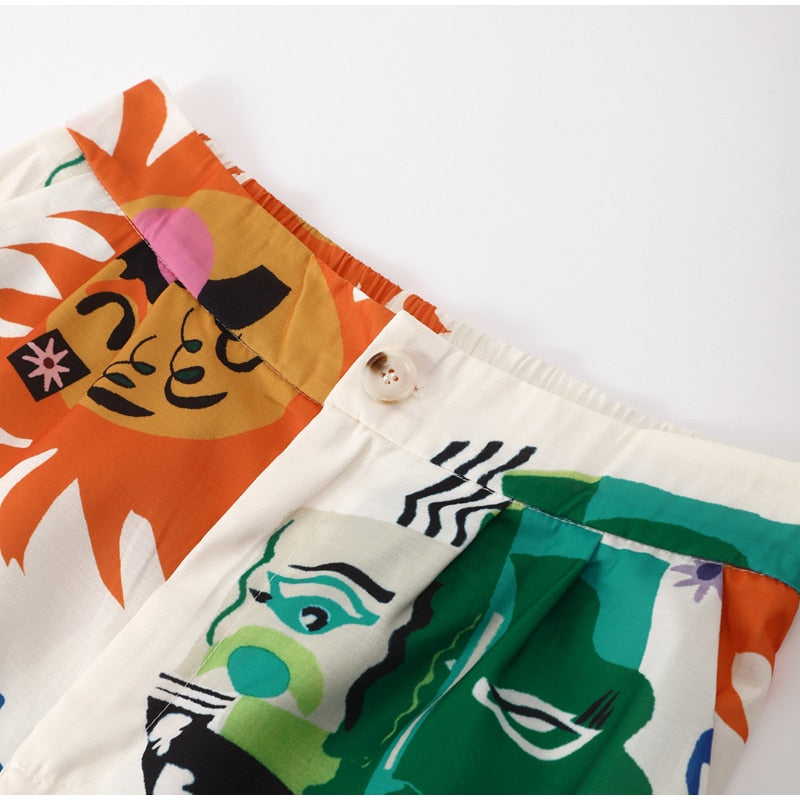 Conjunto Palm Beach - Calça e cropped