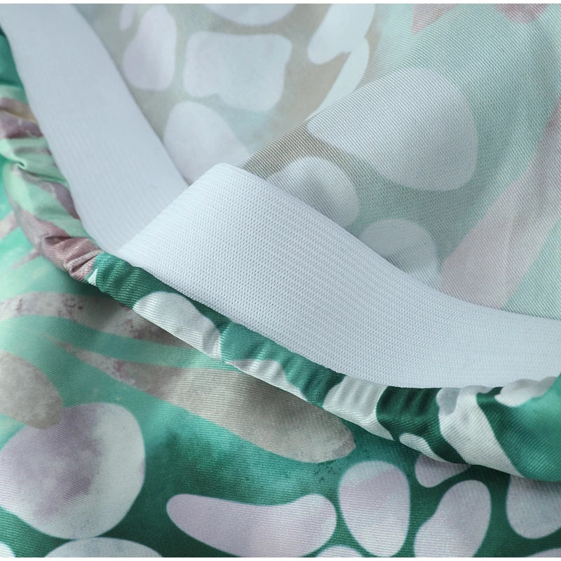 Conjunto Camisa e Saia de Cetim Zurich