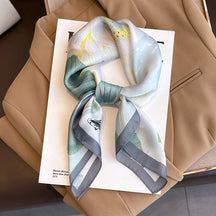 Lenços de Seda - Tamanho 70x70cm Estampas Variadas