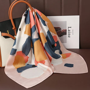 Lenços de Seda - Tamanho 70x70cm Estampas Variadas