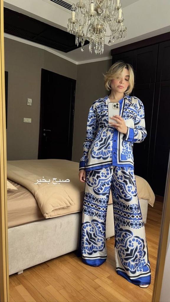 Conjunto Gisele - Camisa e calça com elástico