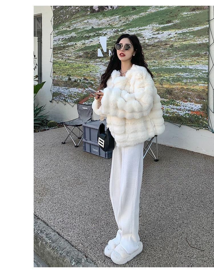 Casaco de pelúcia sem gola: Tendência Outono e Inverno Nuuk