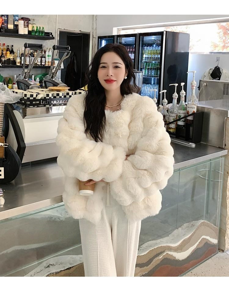 Casaco de pelúcia sem gola: Tendência Outono e Inverno Nuuk