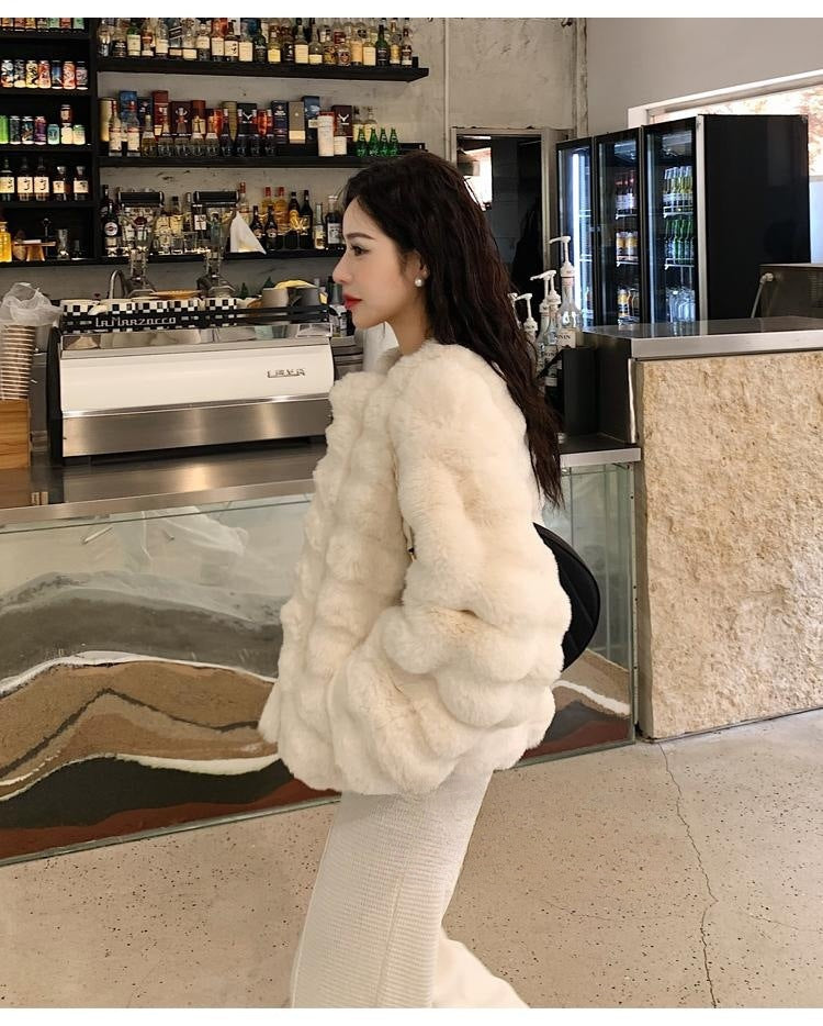 Casaco de pelúcia sem gola: Tendência Outono e Inverno Nuuk