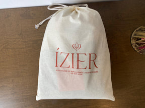Embalagem Reutilizável de Algodão Cru 30x40 – Elegância e Sustentabilidade para Presentes