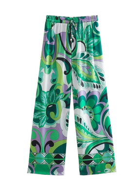 Conjunto Amitta - Camisa e calça com zíper