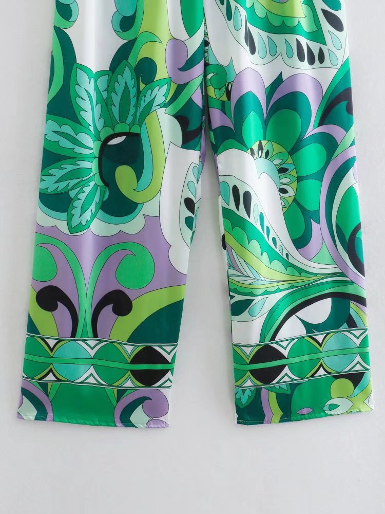 Conjunto Amitta - Camisa e calça com zíper