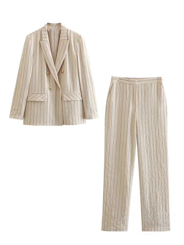 Conjunto Listras Elegante - La Femme