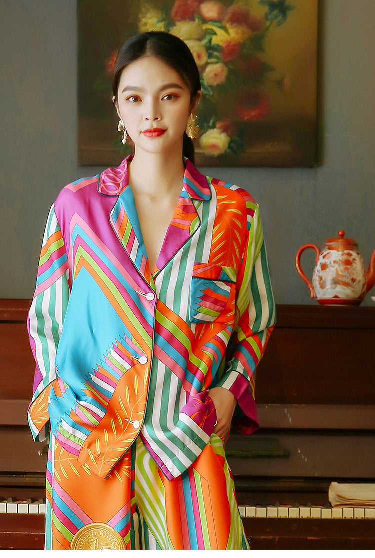 Conjunto Aretha - Camisa e calça com elástico