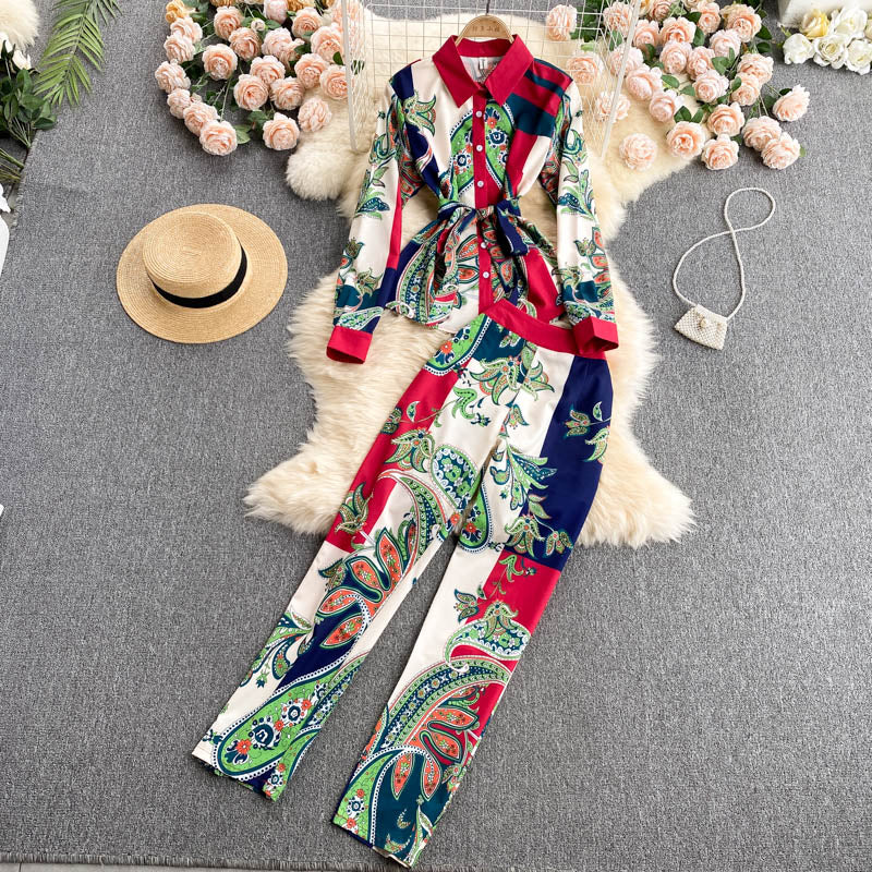 Conjunto Catarina - Camisa e calça de zíper