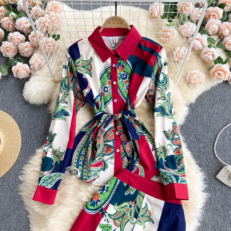 Conjunto Catarina - Camisa e calça de zíper