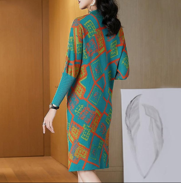 Vestido de lã Suelen